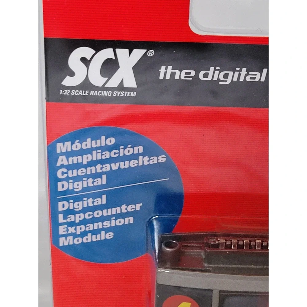 SCX Digital Lapcounter Expansion Module 1:32 Scale Racing System New 25040